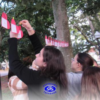 Alunos estimulam doação de sangue através de campanha na praça | Líder Voluntário
