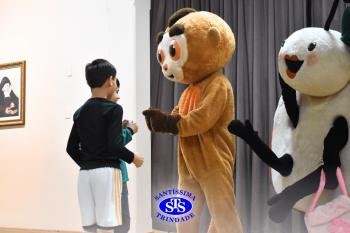 Meet and Greet com personagens da Systemic Bilingual