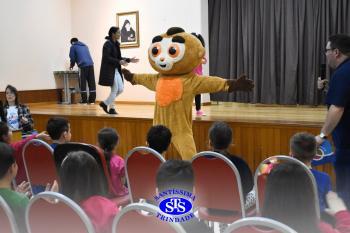 Meet and Greet com personagens da Systemic Bilingual