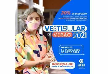 Abertas inscrições para vestibular da UFN