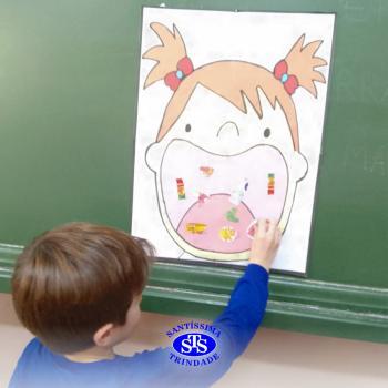 Alunos estudam importância da alimentação saudável | 1º ano 