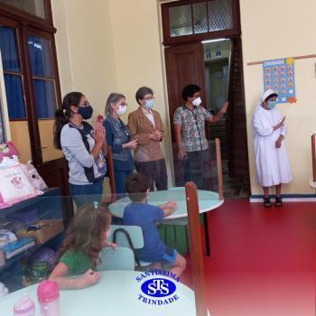 Visita de Irmãs do Conselho Geral, de Roma