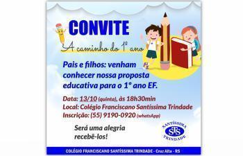 Seu filho está a caminho do 1º ano? Então, esse evento é para vocês! 