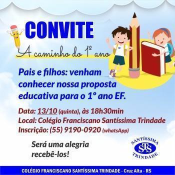 Seu filho está a caminho do 1º ano? Então, esse evento é para vocês! 