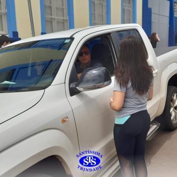 Ação de conscientização sobre o autoexame de mama