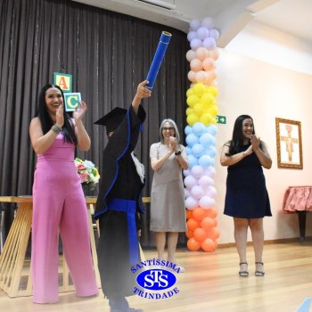 Formatura da Educação Infantil celebra o encerramento de um ciclo