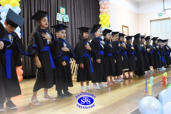 Formatura da Educação Infantil celebra o encerramento de um ciclo