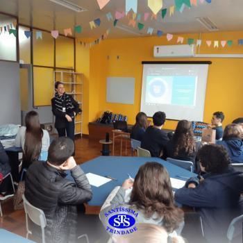 Um dia cheio de experiências para os alunos da 3ª série na UFN