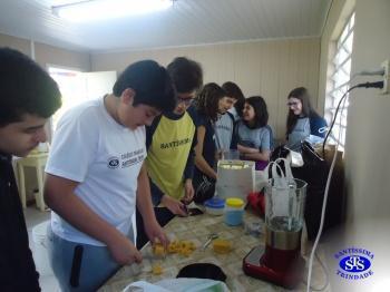 Oficina sabão e plástico - 8º ano 