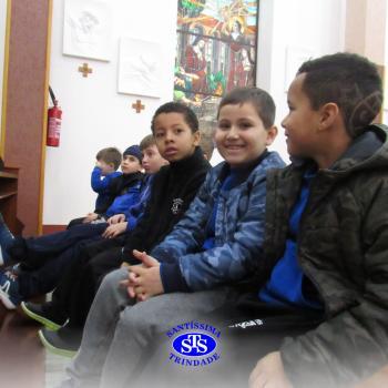 Bênção dos cadernos marca encerramento do semestre | 1º ano