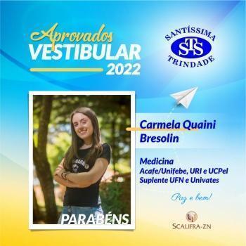 Parabéns, alunos aprovados! 