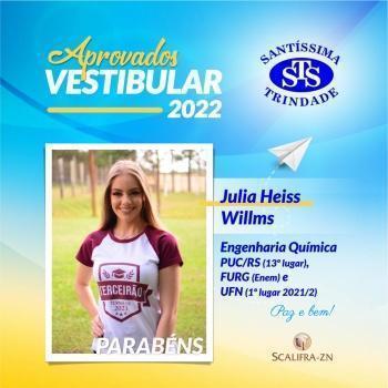 Parabéns, alunos aprovados! 