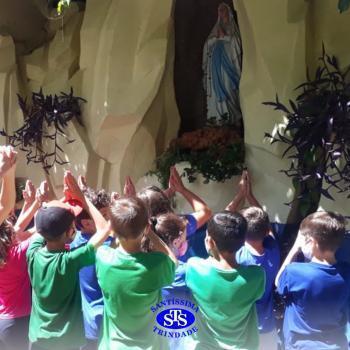 Alunos visitam espaços sagrados STS