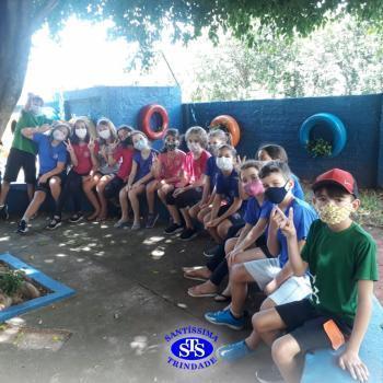 Alunos visitam espaços sagrados STS