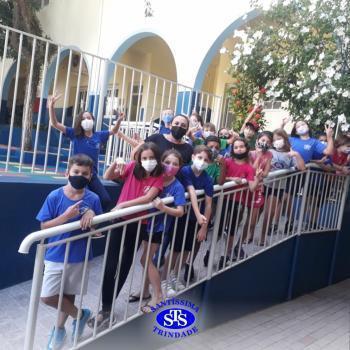 Alunos visitam espaços sagrados STS