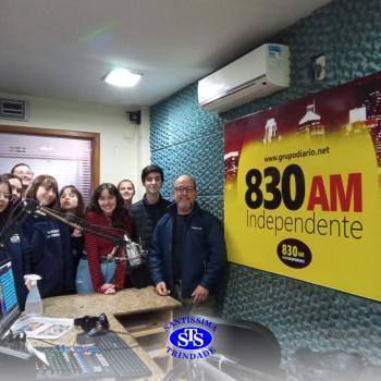 Alunos visitam Jornal Diário Serrano | 9º ano