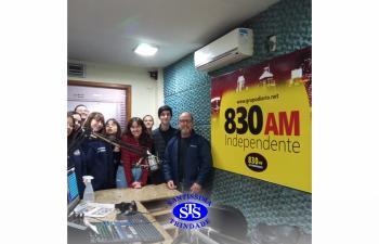 Alunos visitam Jornal Diário Serrano | 9º ano