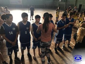 Parabéns, atletas do basquete ! 