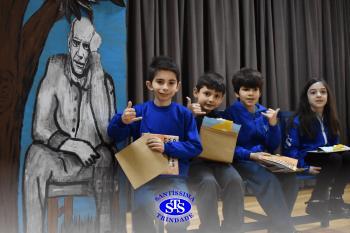 Alunos participam do Projeto Autor Presente com a escritora Leonir Batista | 3º ano