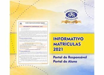 Informativo Matrículas 2021