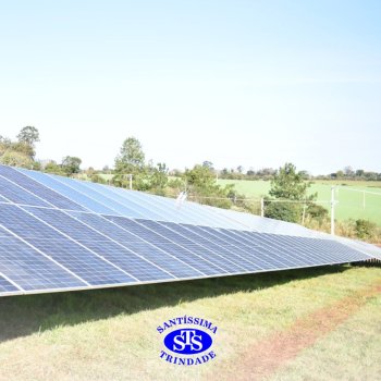 Usina Fotovoltaica pioneira no estado fornece energia para o Santíssima, UFN e Sant’Anna