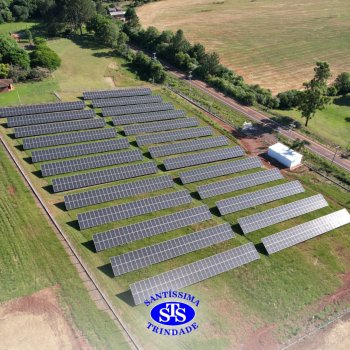 Usina Fotovoltaica pioneira no estado fornece energia para o Santíssima, UFN e Sant’Anna