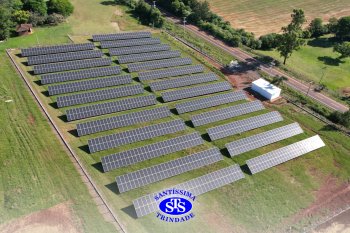 Usina Fotovoltaica pioneira no estado fornece energia para o Santíssima, UFN e Sant’Anna