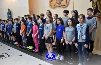 Celebração Eucarística reuniu famílias dos alunos do 4º ano