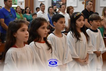 Celebração Eucarística reuniu famílias dos alunos do 4º ano