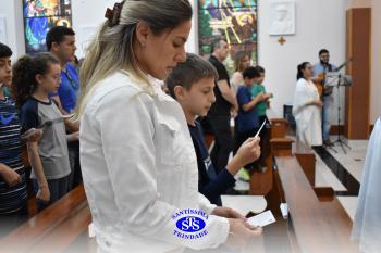 Celebração Eucarística reuniu famílias dos alunos do 4º ano