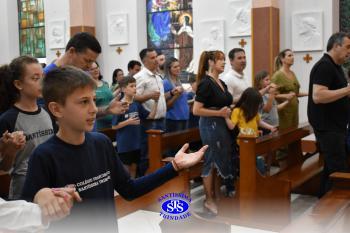 Celebração Eucarística reuniu famílias dos alunos do 4º ano