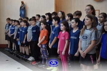 Celebração Eucarística reuniu famílias dos alunos do 4º ano