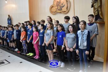 Celebração Eucarística reuniu famílias dos alunos do 4º ano