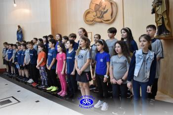 Celebração Eucarística reuniu famílias dos alunos do 4º ano