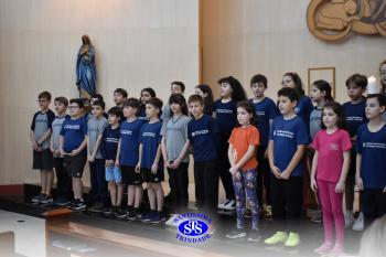 Celebração Eucarística reuniu famílias dos alunos do 4º ano