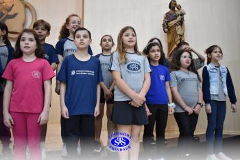 Celebração Eucarística reuniu famílias dos alunos do 4º ano