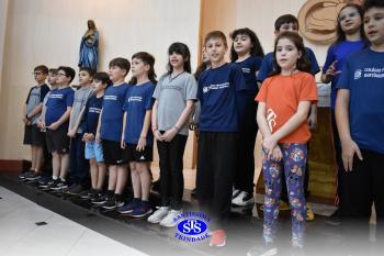 Celebração Eucarística reuniu famílias dos alunos do 4º ano
