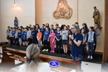 Celebração Eucarística reuniu famílias dos alunos do 4º ano