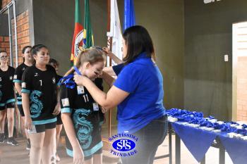 Alunos de 6º e de 7º ano participam dos Jogos Interséries Franciscanos