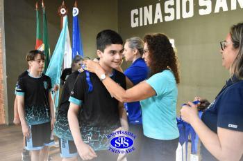 Alunos de 6º e de 7º ano participam dos Jogos Interséries Franciscanos