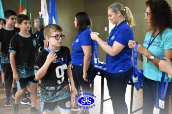 Alunos de 6º e de 7º ano participam dos Jogos Interséries Franciscanos