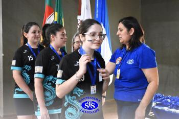 Alunos de 6º e de 7º ano participam dos Jogos Interséries Franciscanos