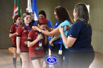 Alunos de 6º e de 7º ano participam dos Jogos Interséries Franciscanos