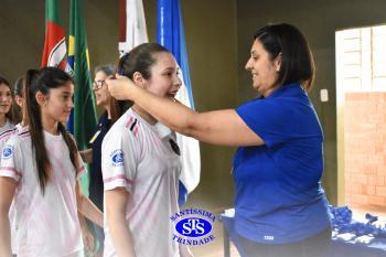 Alunos de 6º e de 7º ano participam dos Jogos Interséries Franciscanos