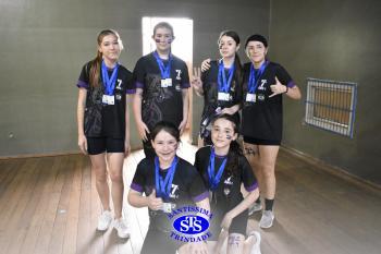 Alunos de 6º e de 7º ano participam dos Jogos Interséries Franciscanos