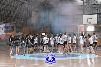 Alunos de 6º e de 7º ano participam dos Jogos Interséries Franciscanos