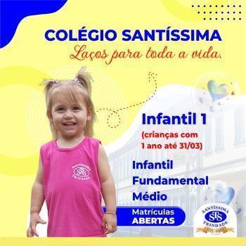 Você sabia que recebemos crianças a partir de 1 ano de idade?