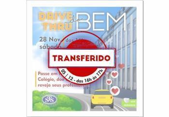Drive Thru do Bem transferindo para 05/12