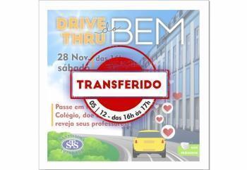 Drive Thru do Bem transferindo para 05/12