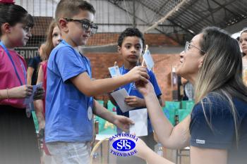 Celebração de envio para o 1º ano do Ensino Fundamental